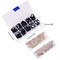 PH PandaHall Resin Safety Eyes, 100pcs 5 Size Craft Eyes Black Stuffed Crochet Eyes Kawaii Eyes with 100pcs Washers for Teddy Bear, Amigurumi Craft, Puppet, Plush Animal Making (8/10/ 12/14/ 16mm)